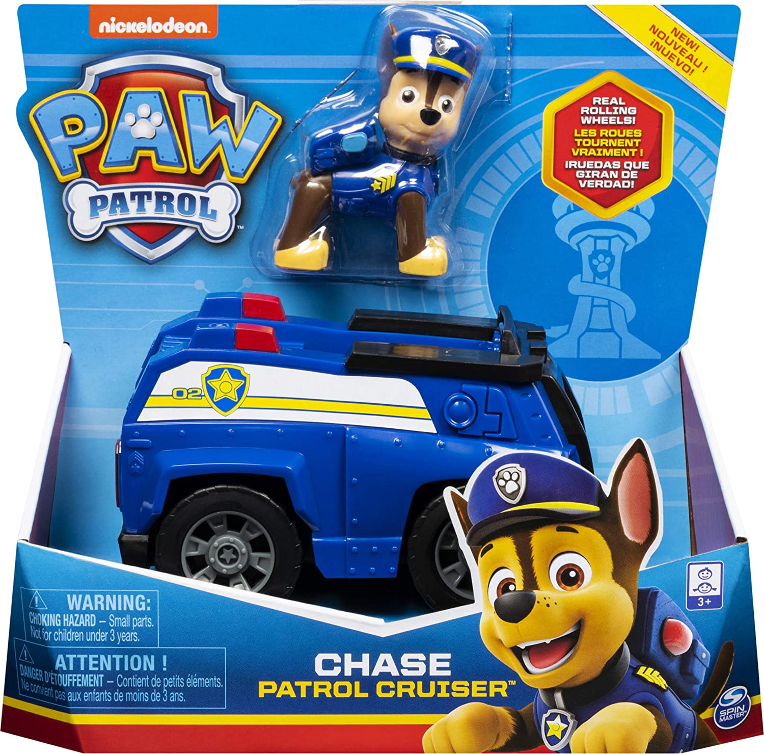 Paw Patrol Nuovi Veicoli Base con Personaggio