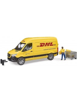 V-BRUDER FURGONE DHL GIALLO...