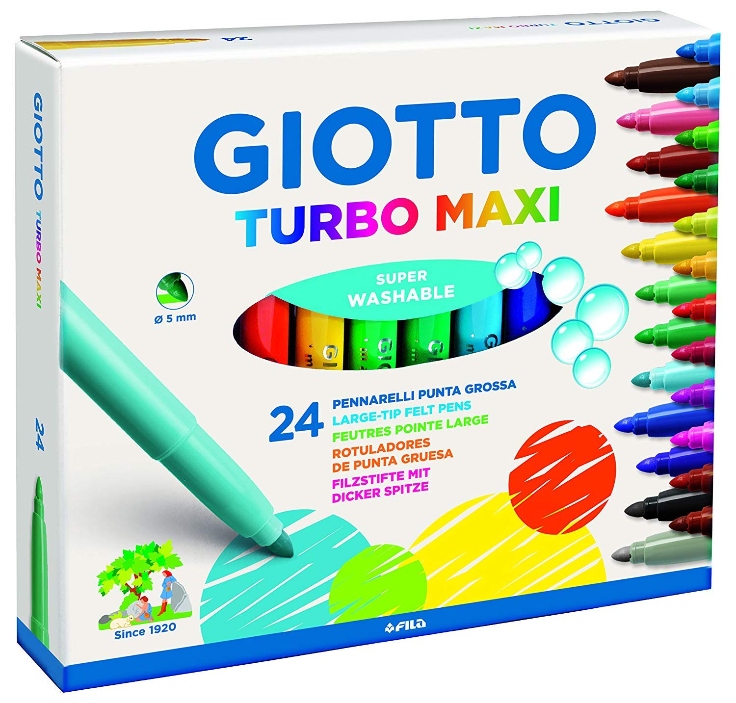 SC-COLORI SPIRITO X24 GIOTTO MAXI TURBO GIOTTO SCUOLA