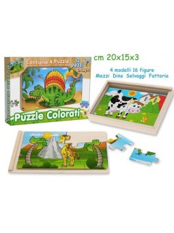 LEGNO-FATTO DI LEGNO PUZZLE...