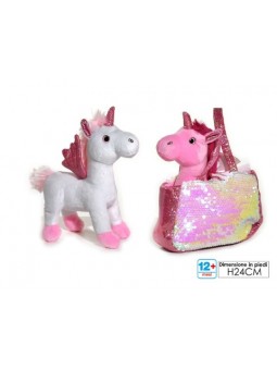 PEL.UNICORNO 24CM IN BORSA...