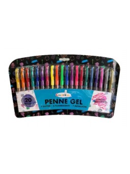 SC-PENNE GEL 20PZ GLITTER...