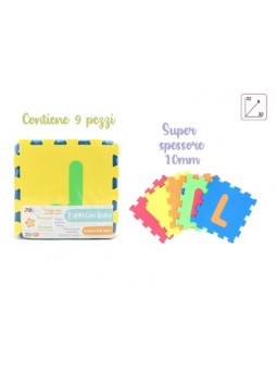 P.I-TAPPETO PUZZLE 9PZ...