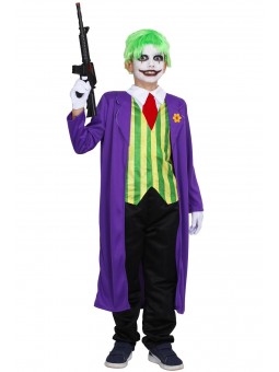 COSTUME CLOWN PAZZO JOKER...