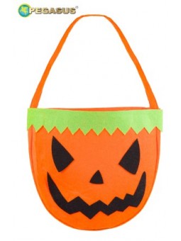 CARN.:BORSA ZUCCA ARANCIO...