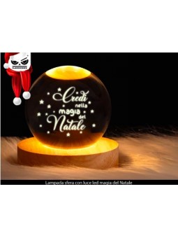 GADGET-LAMPADA SFERA NATALE...