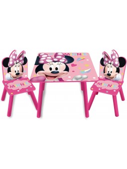 ARR-TAVOLO LEGNO MINNIE CON...