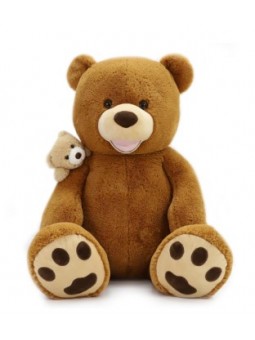 PEL.ORSO 130 CM MARRONE CON...