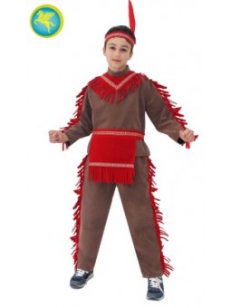 COSTUME INDIANO 9-10ANNI IN...