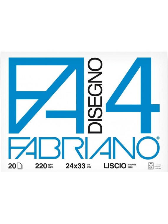 SC-BLOCCO FABRIANO F4 24X33...