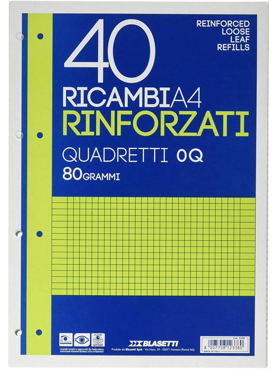 SC-RICAMBI RINFORZATI Q